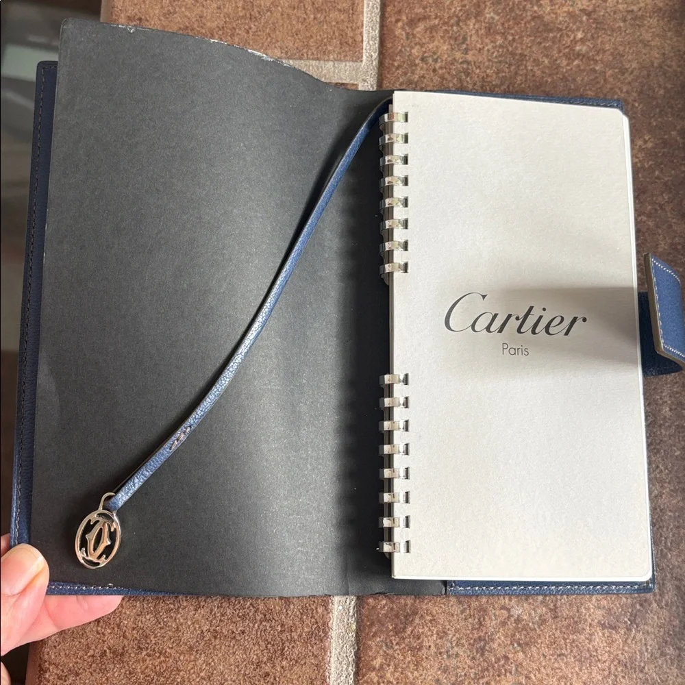 Cartier Blue Leather notebook - Picture 4 of 6